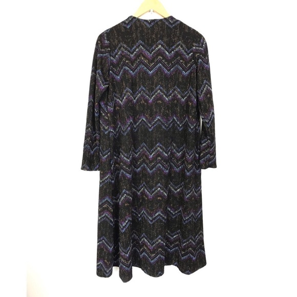 Lularoe Sarah Long Chevron Duster Sweater Small - Picture 2 of 6